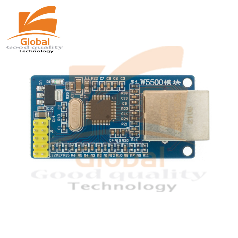 Ethernet Module W5500 - W5500 อีเธอร์เน็ตชิลด์โมดูลเครือข่าย LAN รองรับ FDF TCP/IP