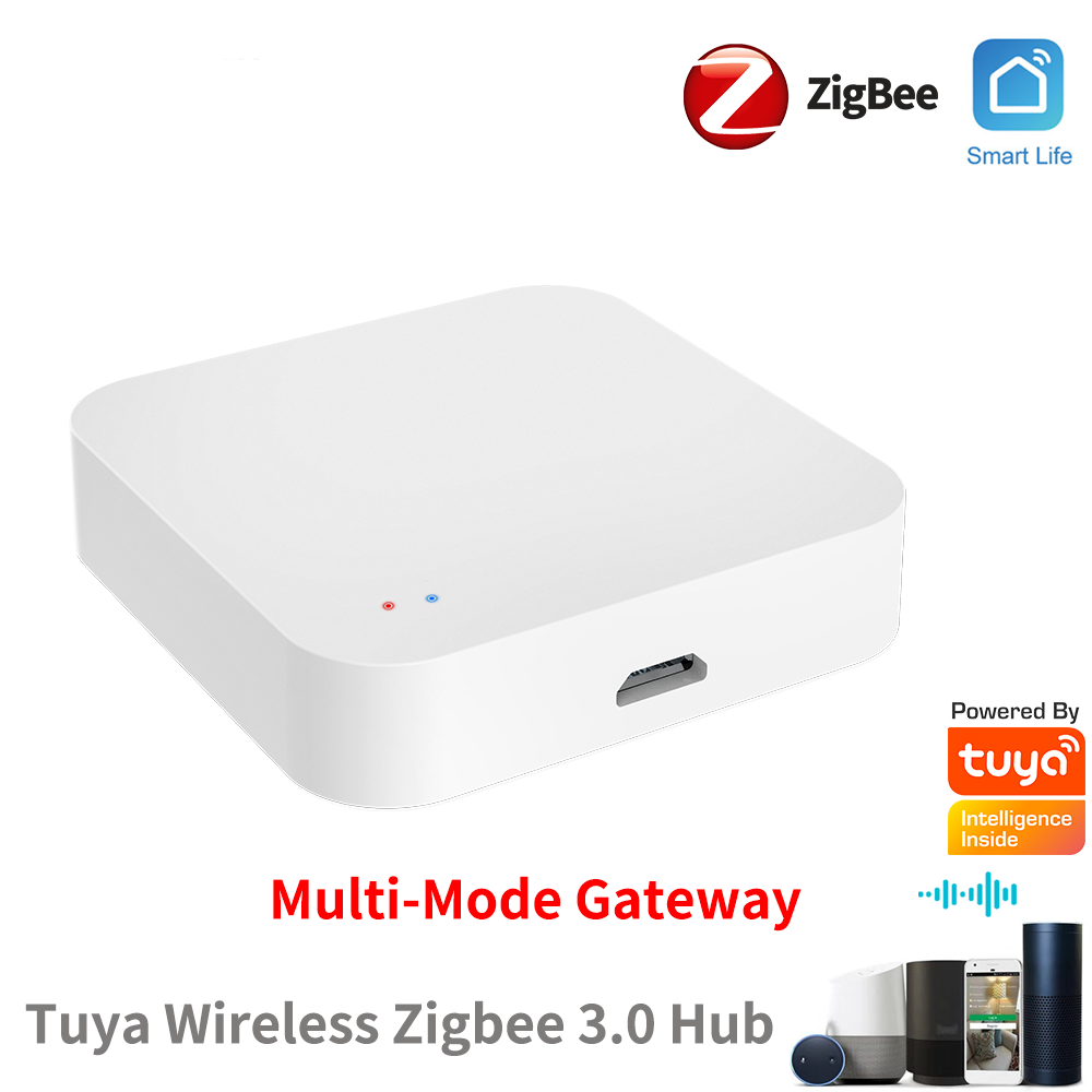 Smart Home Automation Diy - Tuya Zigbee Wireless Hub Gateway สําหรับระบบอัตโนมัติในบ้านอัจฉริยะสําหรับอุปกรณ์