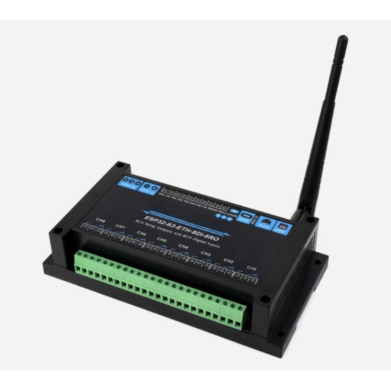 โมดูลรีเลย์เครือข่ายอุตสาหกรรม - Relay 8 Channel Board บทวิจารณ์และราคา