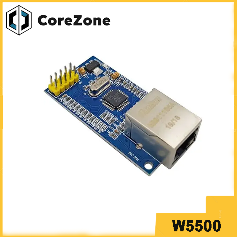 W5500 ฮาร์ดแวร์โมดูลเครือข่ายอ - Ethernet Module W5500 บทวิจารณ์และราคา